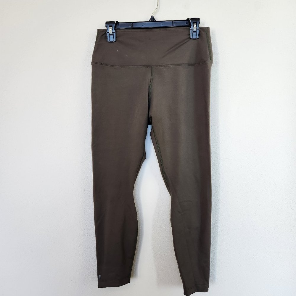 Nobull Olive Green Athletic Leggings